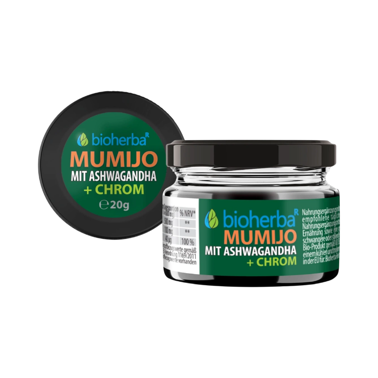 Obrázok z Mumio extrakt Shilajit s Ashwagandhou - 20 g - Bioherba