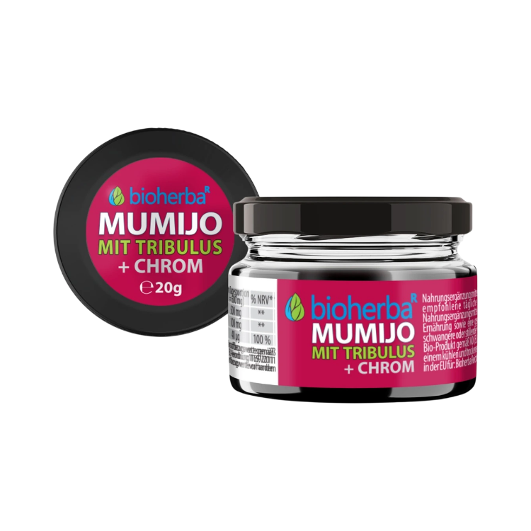Obrázok z Mumio extrakt Shilajit s Tribulusom - 20 g - Bioherba