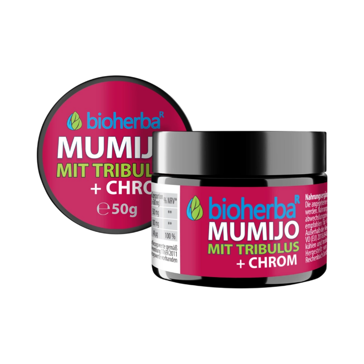 Obrázok z Mumio extrakt Shilajit s Tribulusom - 50 g - Bioherba