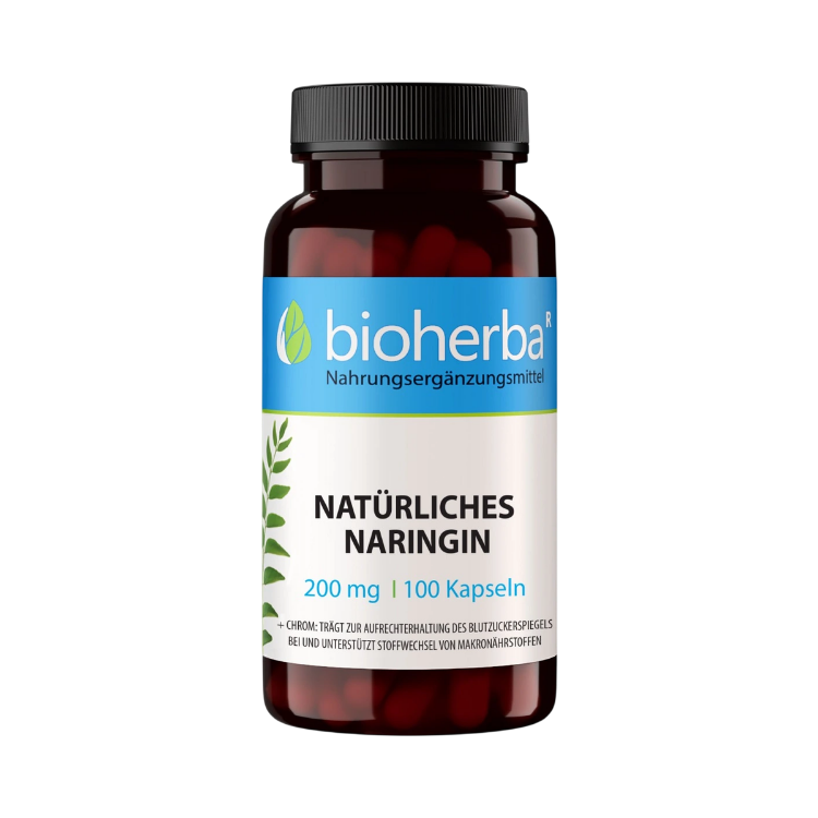 Obrázok z Naringín 200 mg – 100 kapsúl – Bioherba