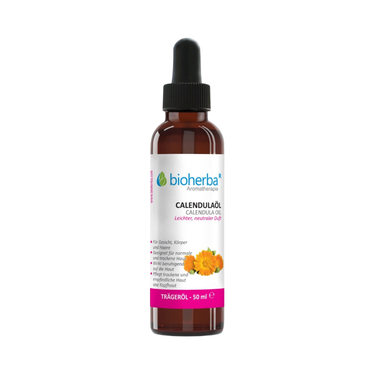Obrázok z Nechtíkový olej - čistý nosný olej - 50 ml - Bioherba