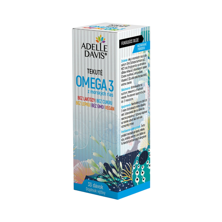 Obrázok z Omega 3 z morských rias, 33 dávok - Adelle Davis