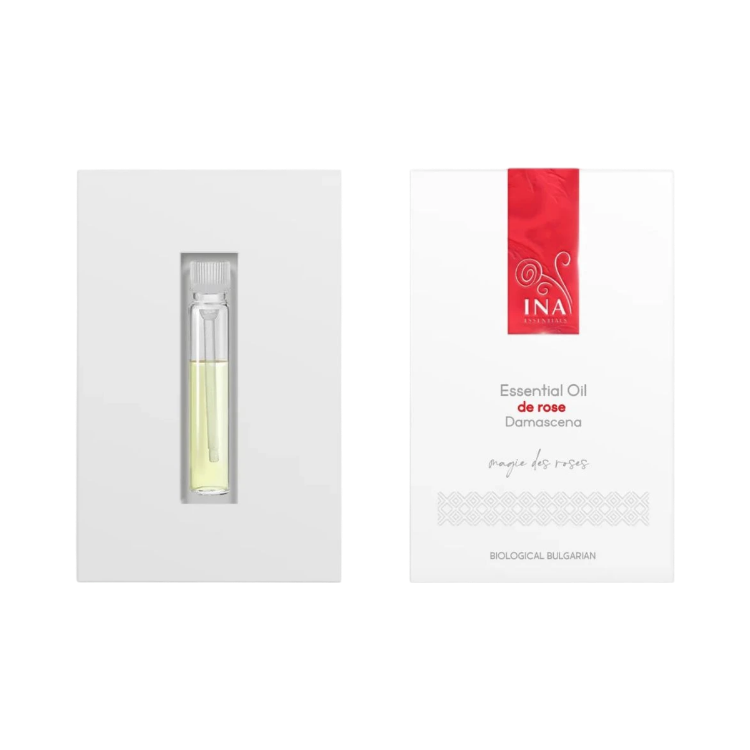 Obrázok z Organický esenciálny ružový olej - 1 g/0,88 ml - INA Essentials