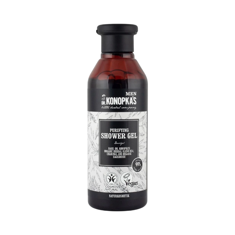 Obrázok z Dr. Konopka's Pánsky čistiaci sprchový gél - 280 ml - Dr. Konopka's