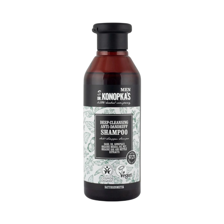 Obrázok z Dr. Konopka's Pánsky hĺbkovo čistiaci šampón proti lupinám - 280 ml - Dr. Konopka's