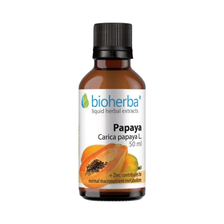 Obrázok z Papája - tinktúra kvapky - 50 ml - Bioherba