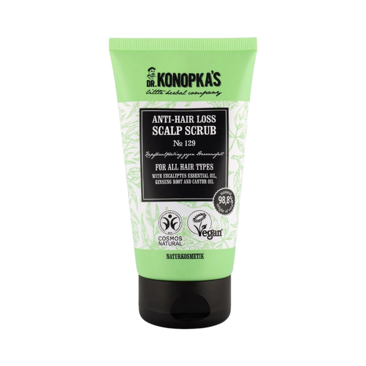 Obrázok z Dr. Konopka's Peeling na pokožku hlavy proti vypadávaniu vlasov №129 pre všetky typy vlasov - 150 ml - Dr. Konopka's