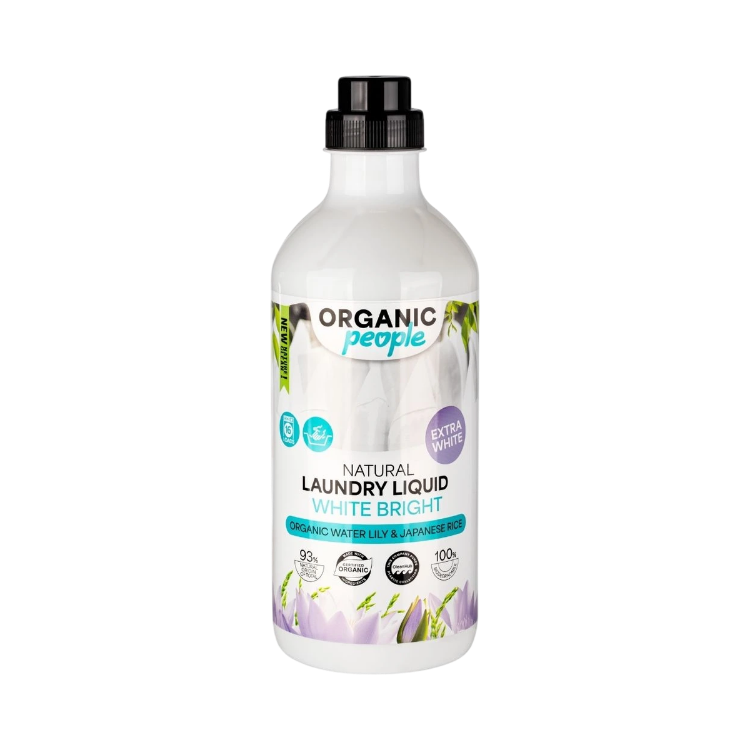 Obrázok z Prírodný prací gél na biele prádlo - 1000 ml - Organic People