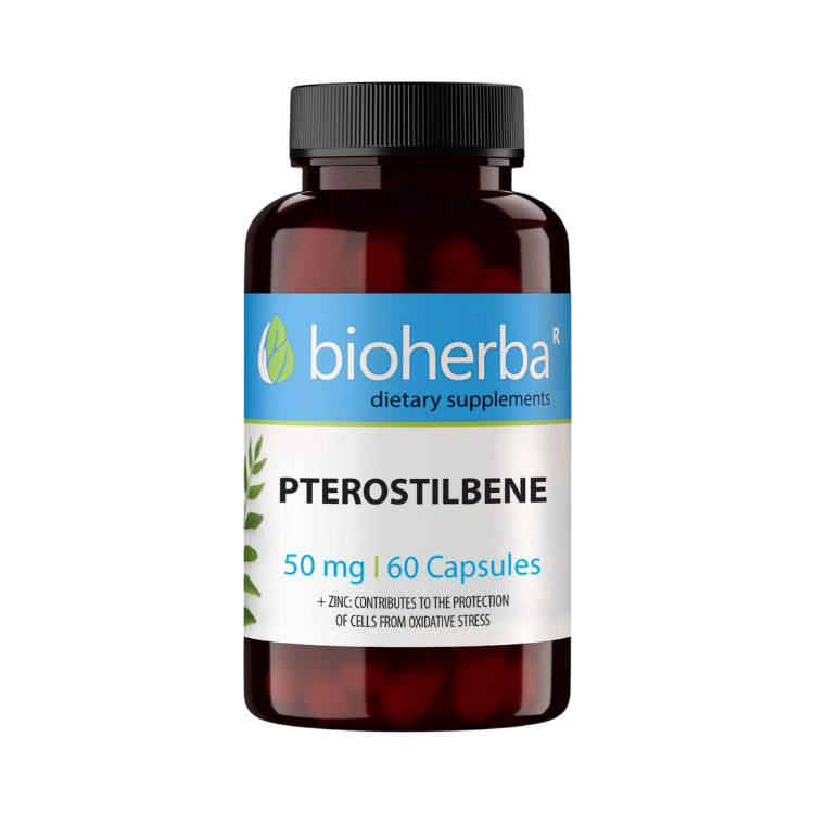 Obrázok z Pterostilbén 50 mg – 60 kapsúl – Bioherba