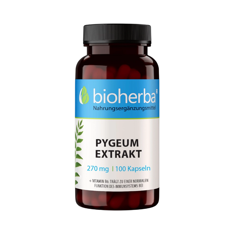 Obrázok z Pygeum extrakt (africká slivka) 270 mg – 100 kapsúl – Bioherba