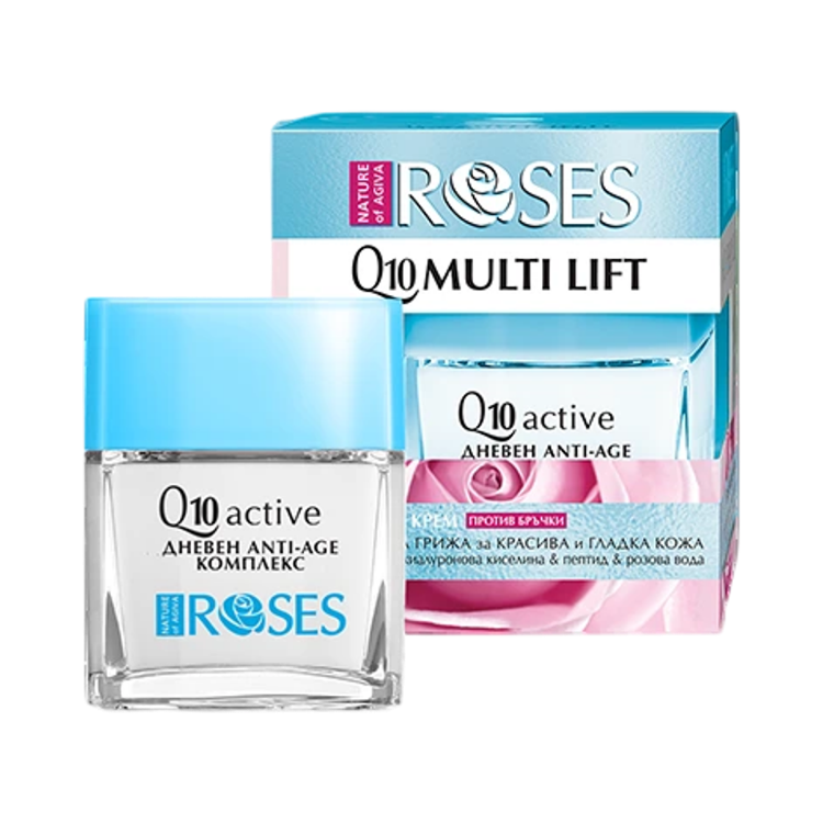 Obrázok z Q10 MULTILIFT denný gélový krém proti vráskam 50ml - NATURE OF AGIVA