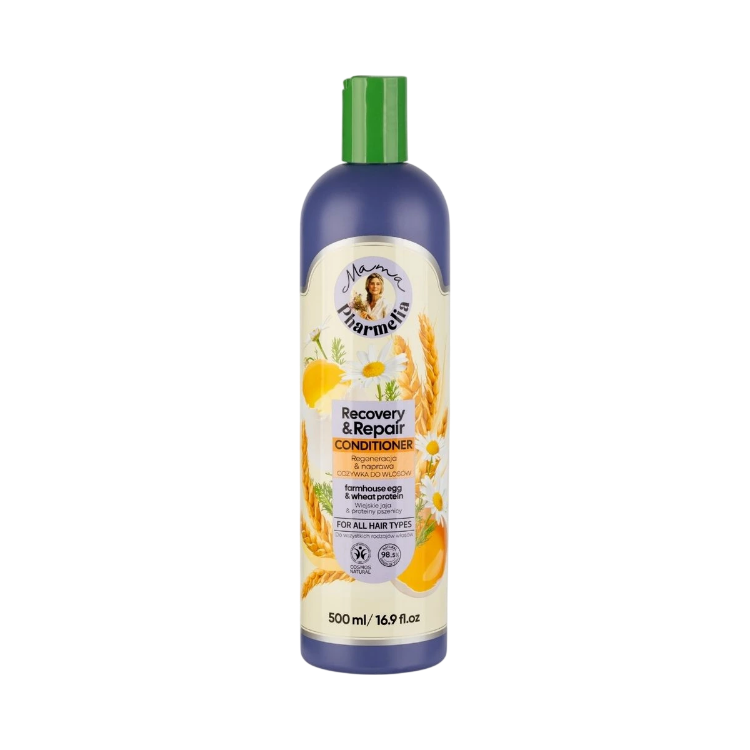 Obrázok z Regeneračný a obnovujúci kondicionér s vajcom a pšeničnými proteínmi - 500 ml - Mama Pharmelia