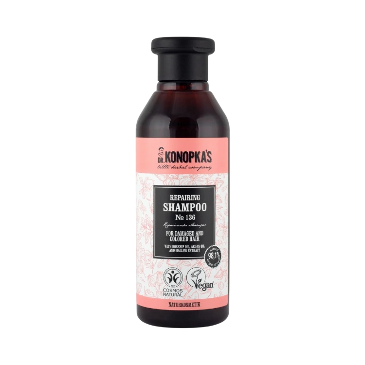 Obrázok z Dr. Konopka's Regeneračný šampón №136 pre poškodené a farbené vlasy - 280 ml - Dr. Konopka's