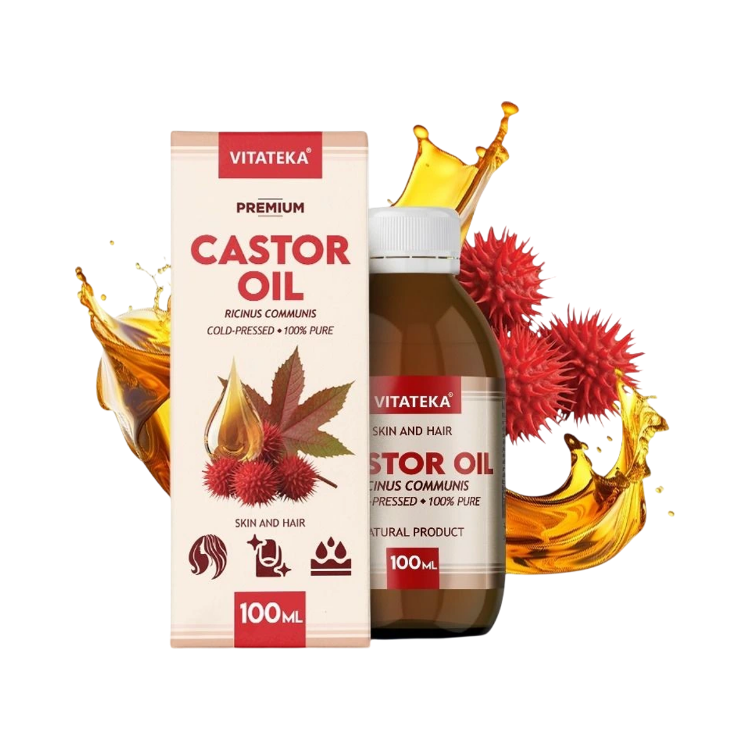 Obrázok z Ricínový olej na pokožku a vlasy – 100 ml – Vitateka