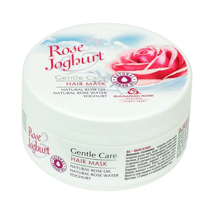 Obrázok z ROSE JOGHURT maska na vlasy 240 ml - Bulgarian Rose Karlovo