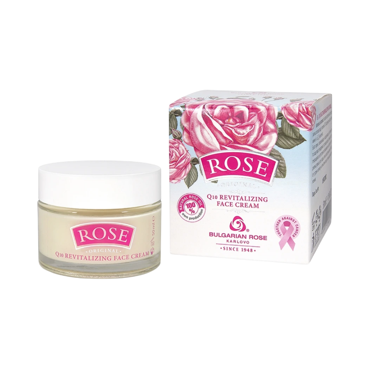 Obrázok z ROSE ORIGINAL Q10 revitalizačný pleťový krém 50 ml - Bulgarian Rose Karlovo