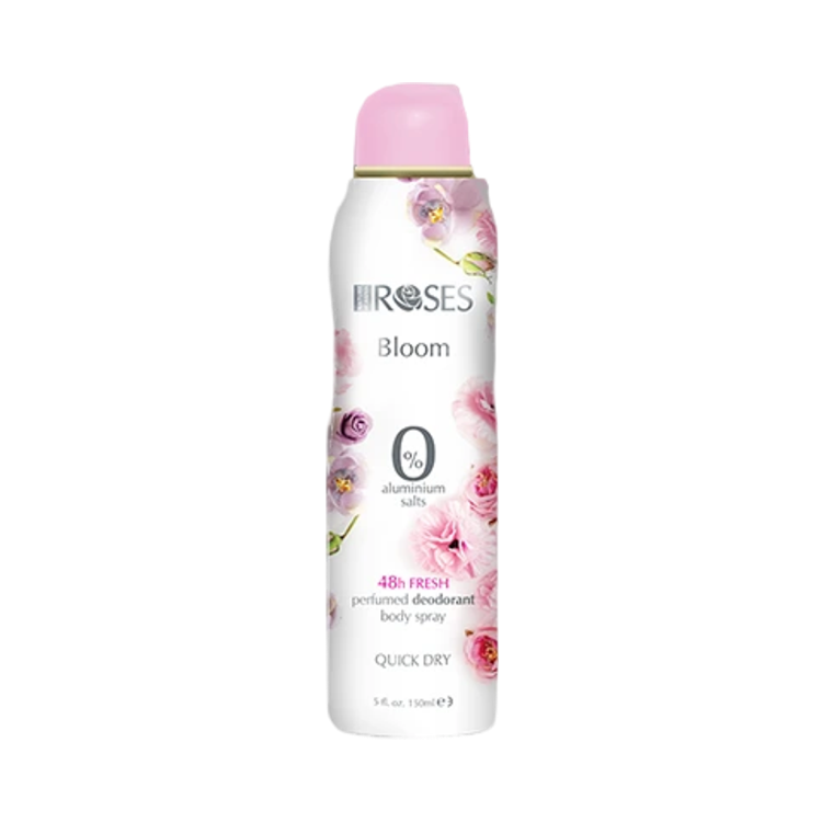 Obrázok z ROSES BLOOM Parfumovaný dezodorant s jemnou a očarujúcou vôňou 150 ml - NATURE OF AGIVA