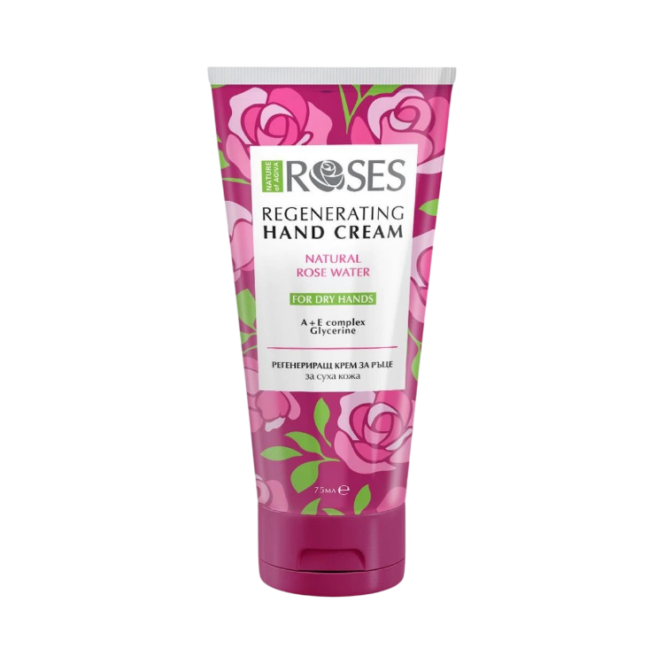 Obrázok z ROSES REGENERAČNÝ KRÉM NA RUKY pre suchú pokožku 75 ml - NATURE OF AGIVA