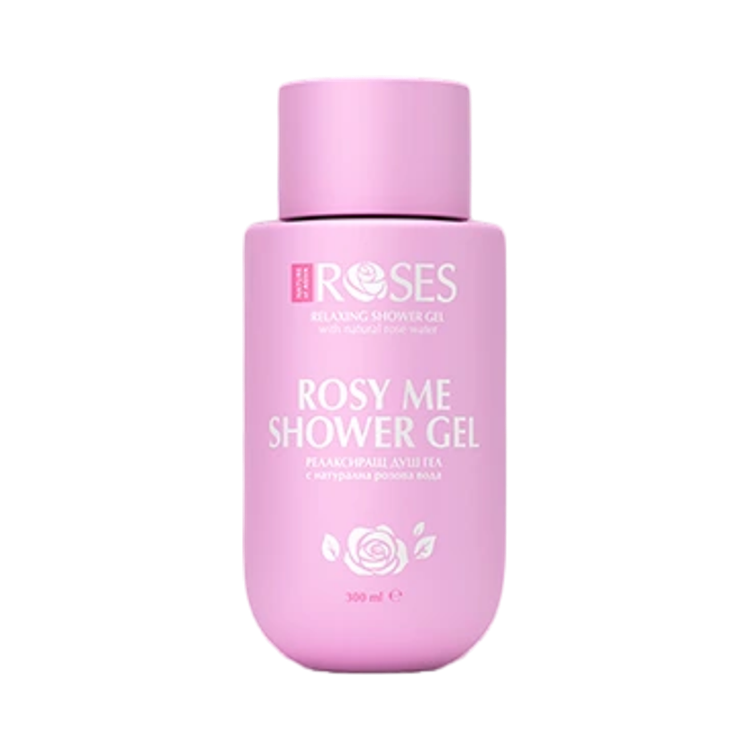 Obrázok z ROSY ME Relaxačný sprchový gél s prírodnou ružovou vodou 300ml - NATURE OF AGIVA