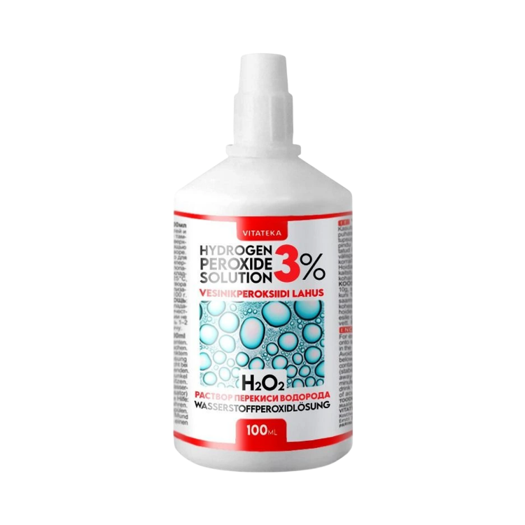 Obrázok z Roztok peroxidu vodíka 3 % – 100 ml – Vitateka