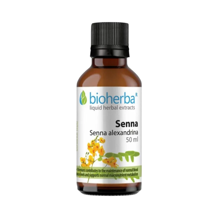 Obrázok z Senna - tinktúra kvapky - 50 ml - Bioherba