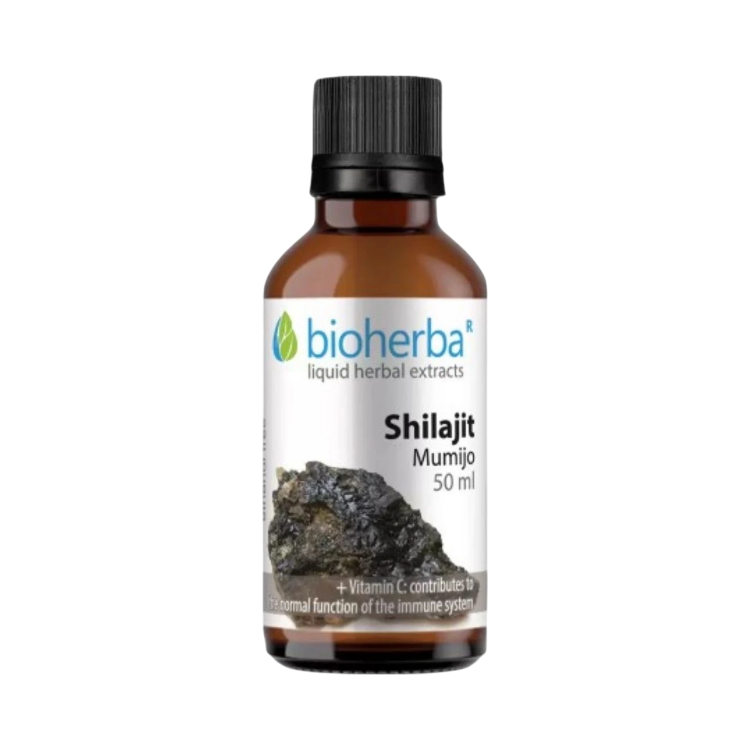 Obrázok z Shilajit Mumio - tinktúra kvapky - 50 ml - Bioherba