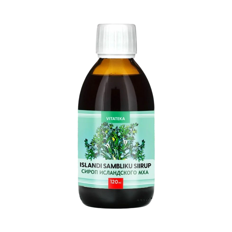 Obrázok z Sirup z islandského lišajníka – 120 ml – Vitateka