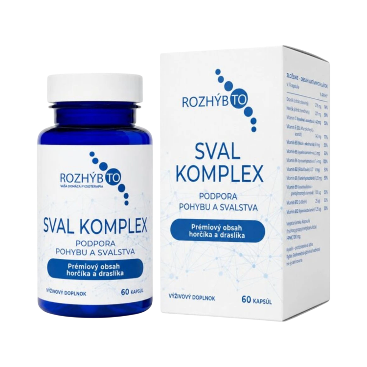 Obrázok z Sval komplex - 60 kapsúl - Rozhýb to