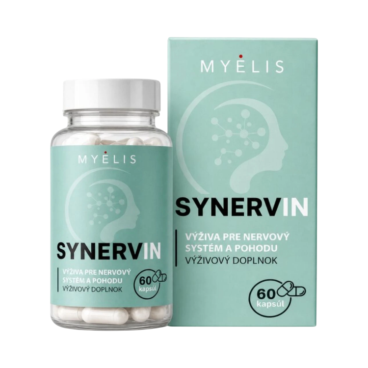 Obrázok z Synervin - prémiová výživa nervov - 60 kapsúl - Myelis