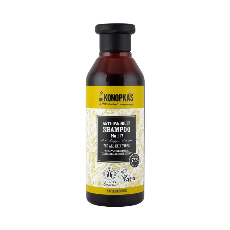 Obrázok z Dr. Konopka's Šampón proti lupinám №117 pre všetky typy vlasov - 280 ml - Dr. Konopka's