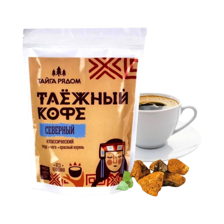 Obrázok z Tajga káva s cédrom, čakankou, čagou a červeným koreňom - klasická - 130g - Specialist
