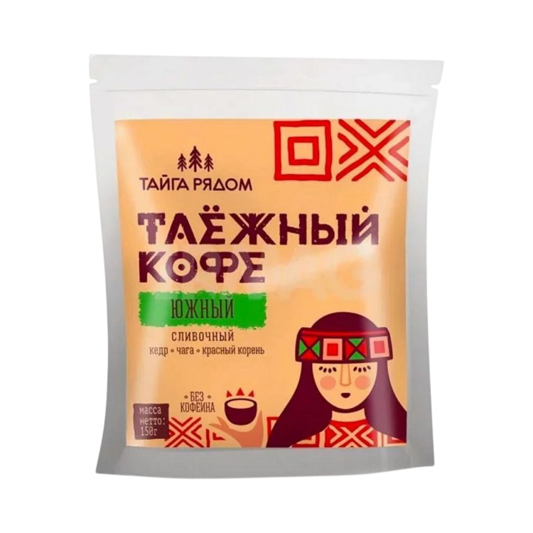Obrázok z Tajga káva s cédrom, čakankou, čagou a červeným koreňom - krémová - 150 g - Specialist