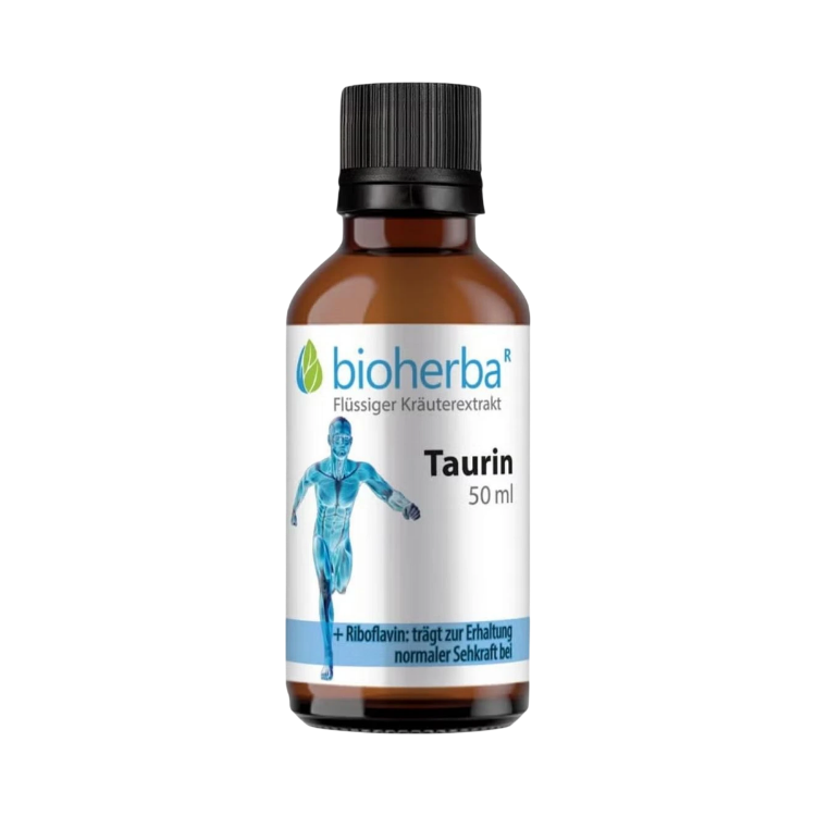 Obrázok z Taurín - tinktúra kvapky - 50 ml - Bioherba