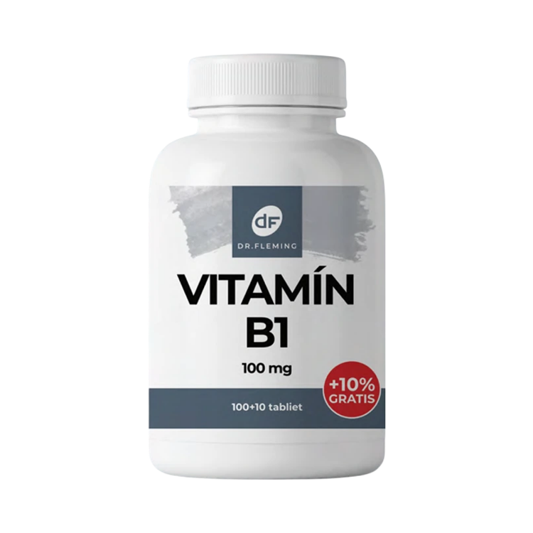 Obrázok z Vitamín B1 100mg - 110 tabliet - Dr. Fleming