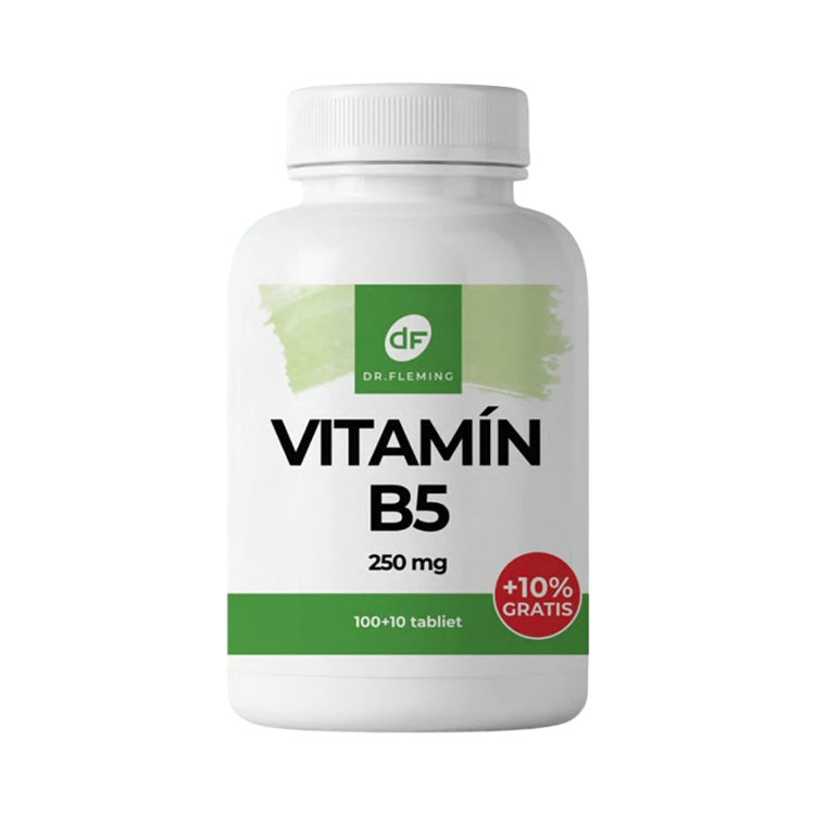 Obrázok z Vitamín B5 250 mg - 110 tabliet - Dr. Fleming