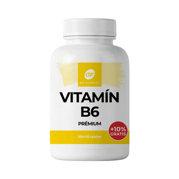 Obrázok z Vitamín B6 Prémium Pyridoxal-5-fosfát - 110 tabliet - Dr. Fleming