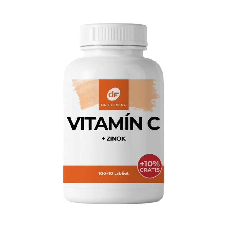 Obrázok z Vitamín C 500mg + Zinok 15mg - 110 tabliet - Dr. Fleming