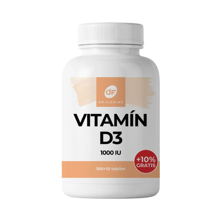 Obrázok z Vitamín D3 1000IU - 110 tabliet - Dr. Fleming