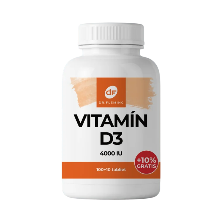 Obrázok z Vitamín D3 4000IU - 110 tabliet - Dr. Fleming