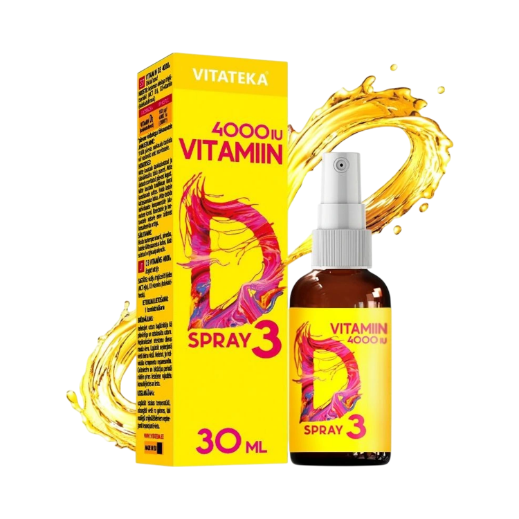 Obrázok z Vitamín D3 v spreji 4000 IU – 30 ml – Vitateka