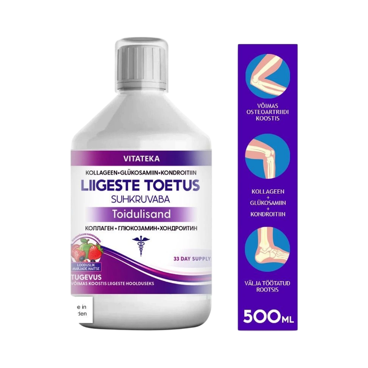 Obrázok z Vitamínový komplex na kĺby – bez cukru – 500 ml – Vitateka