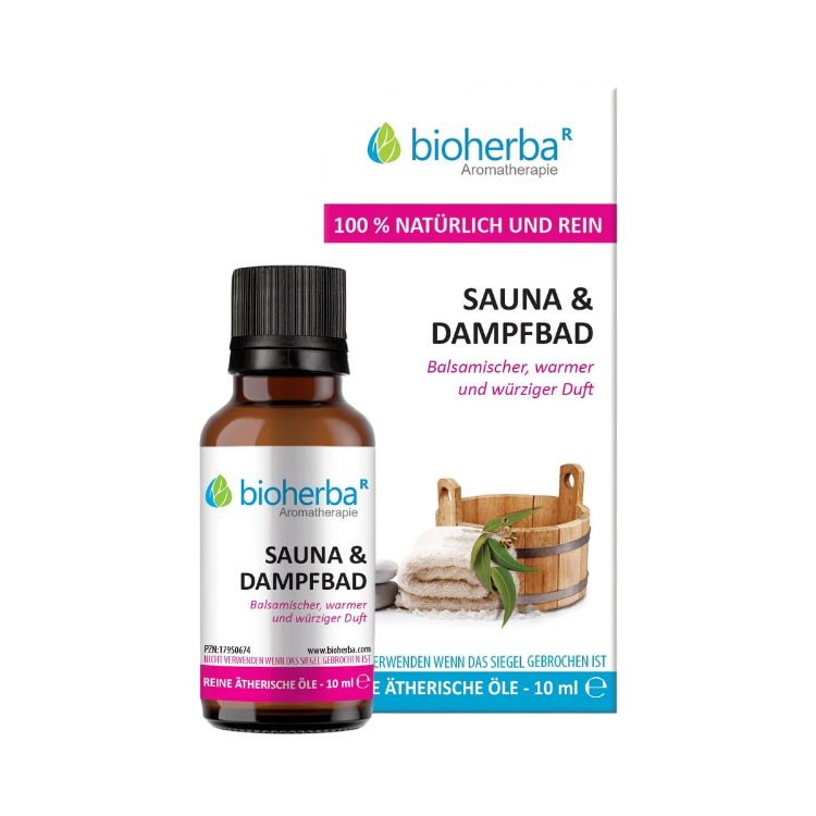 Obrázok z Vonná kompozícia Sauna & parný kúpeľ - 10 ml - Bioherba