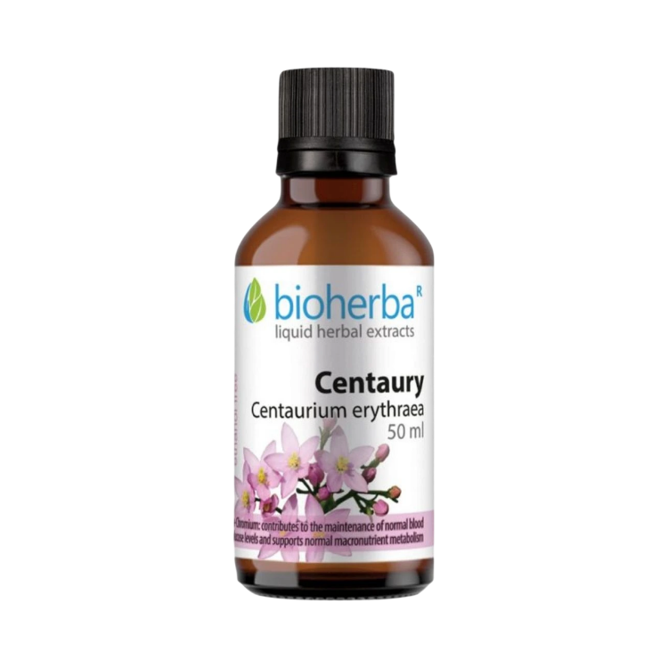 Obrázok z Zemežlč menšia (Centaurium erythraea) kvapky – tinktúra – 50 ml – Bioherba