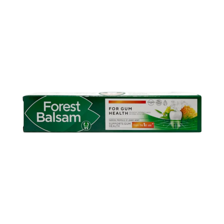 Obrázok z Forest Balsam Zubná pasta s propolisom a ľubovníkom - posilnenie ďasien - 75 ml-Forest Balsam