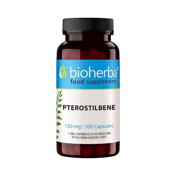 Obrázok z Pterostilbén 150 mg – 100 kapsúl – Bioherba