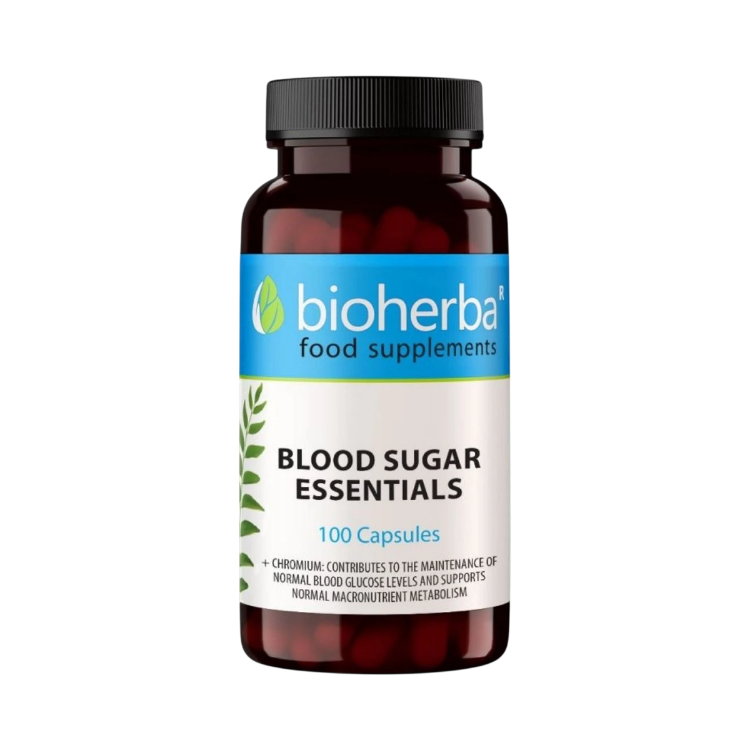 Obrázok z Blood Sugar Essential - 100 kapsúl - Bioherba