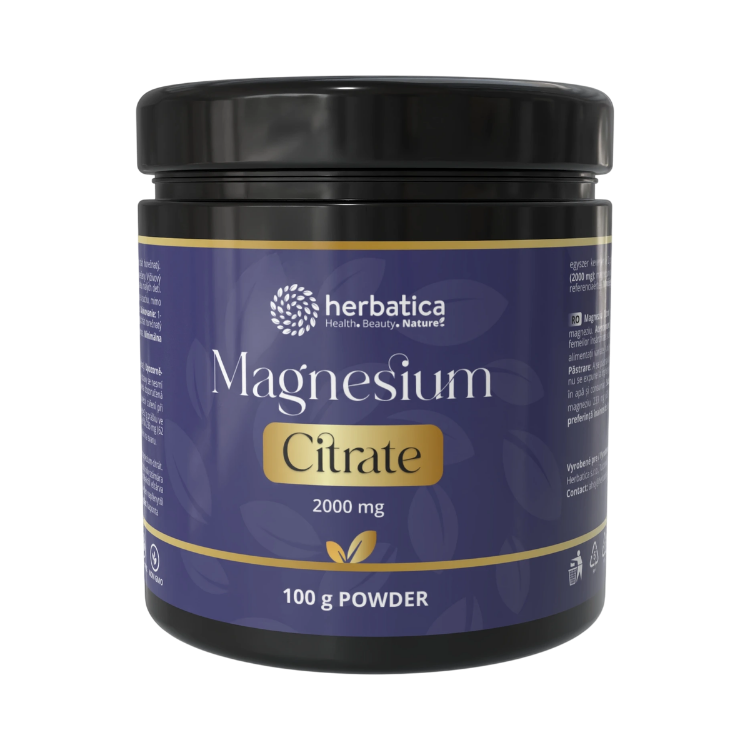 Obrázok z Magnézium Citrát - 100 g prášok  - Herbatica