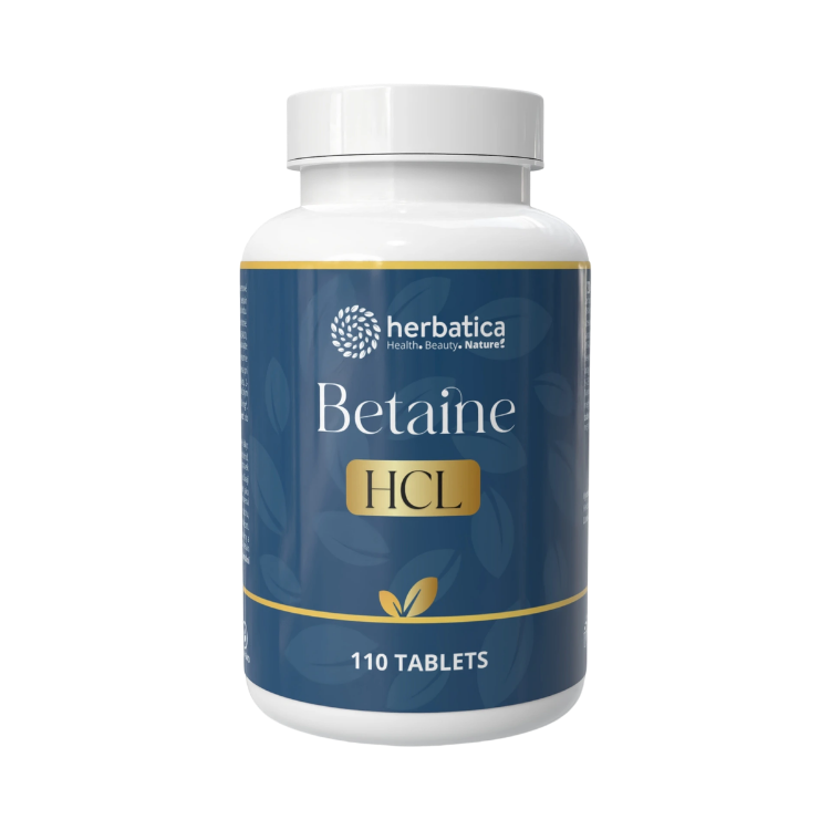 Obrázok z Betaín HCL - 110 tabliet - Herbatica