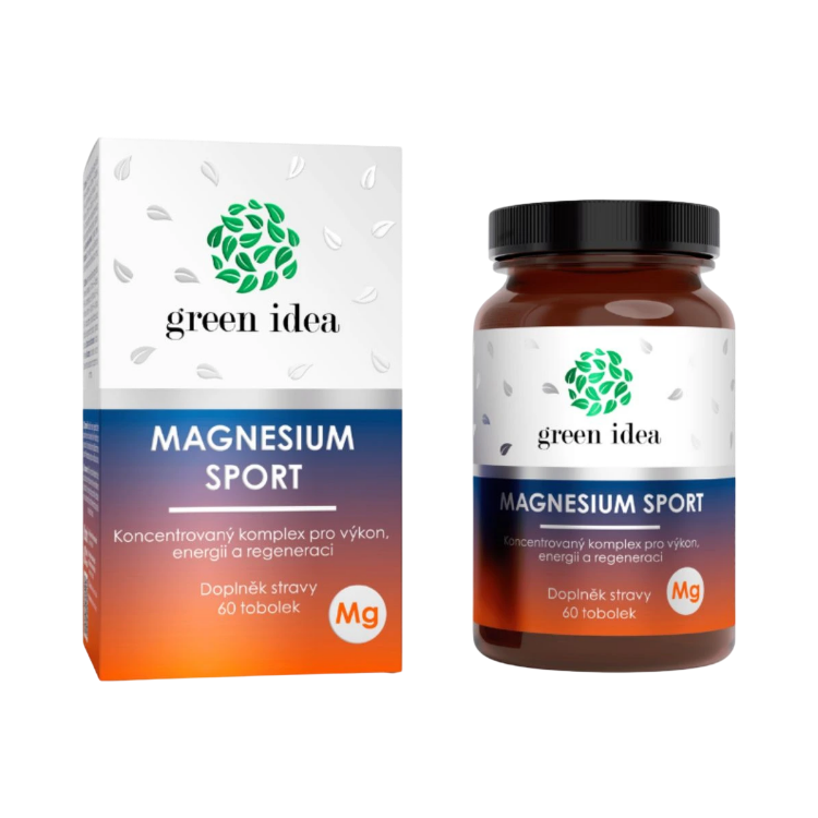 Obrázok z Magnesium Sport - 60 kapsúl - Green idea