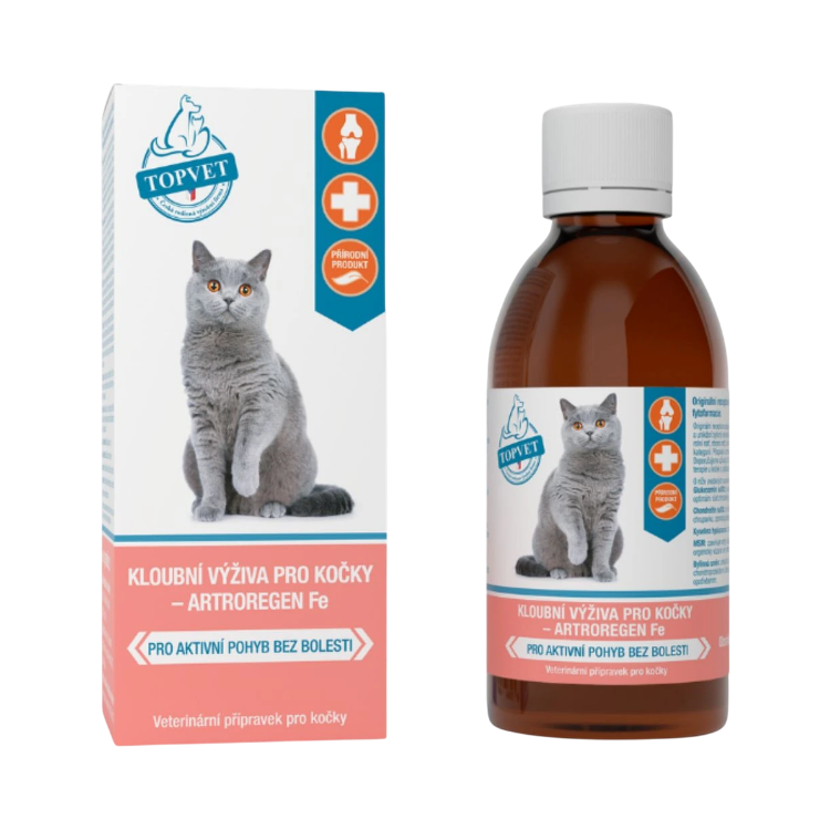Obrázok z Kĺbová výživa pre mačky - Artroregen Fe 200 ml - Green idea